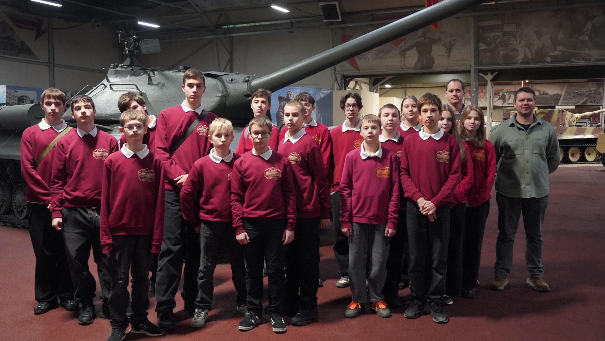 Лицеисты “Подмосковного” в парке “Патриот”: путешествие по страницам военной истории Отечества